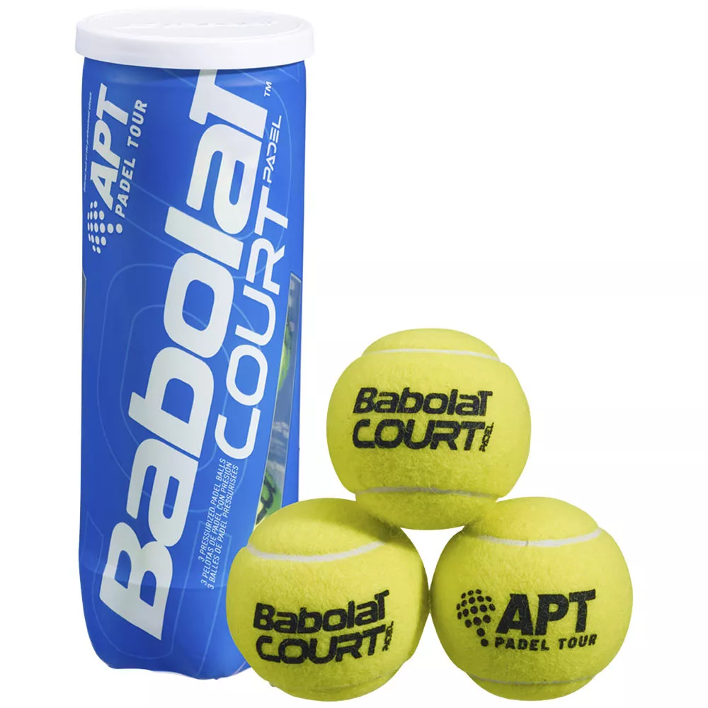 Doos 24 tubes van 3 Babolat Padel+ ballen