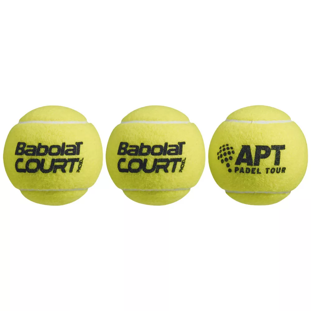 Doos 24 tubes van 3 Babolat Padel+ ballen