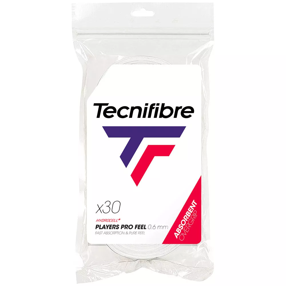 Tecnifibre Players Pro Wit x 30 overgrips