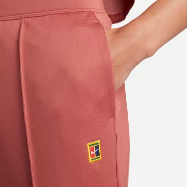Pantalon Nike Court femme Dri-Fit Saumon