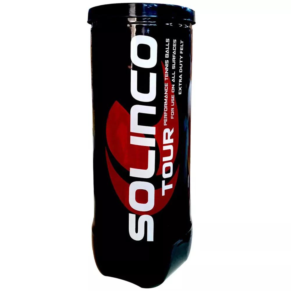 Doos 24 tubes van 3 Solinco Tour ballen