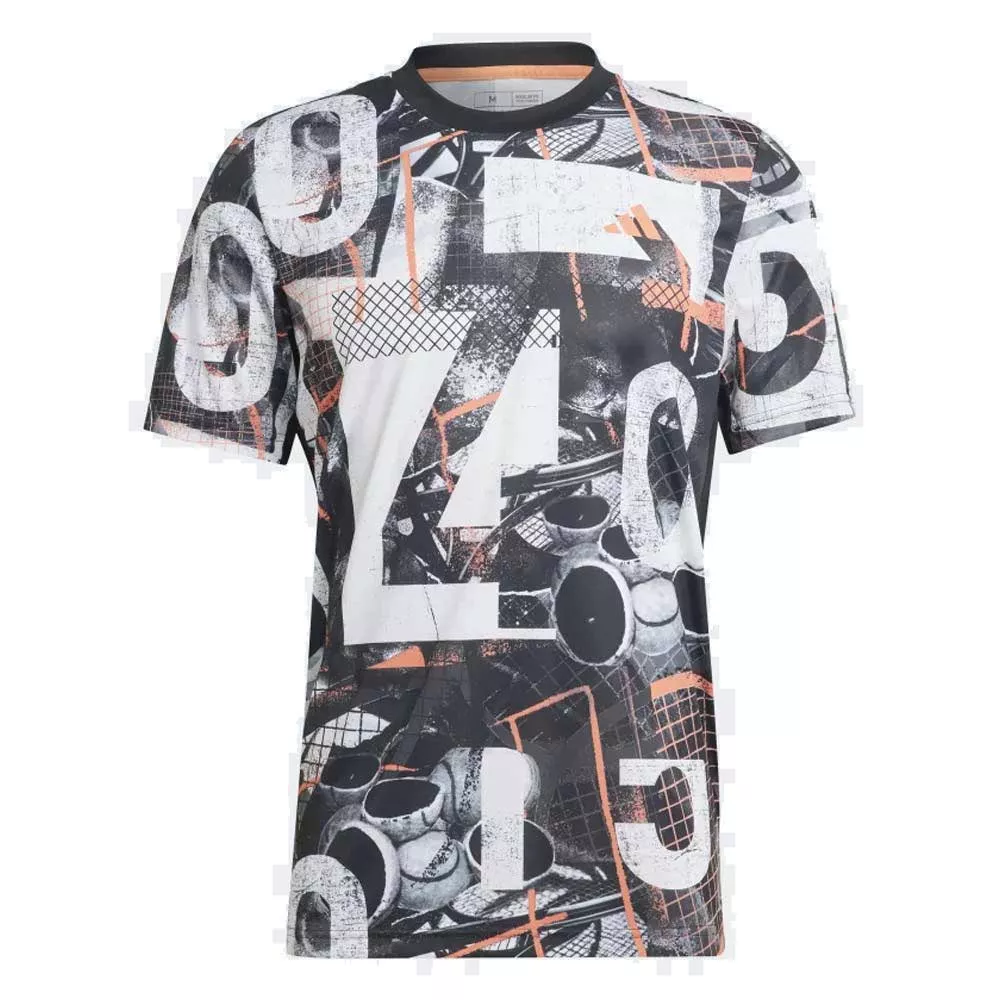 Adidas Club Graph PrintedT-Shirt