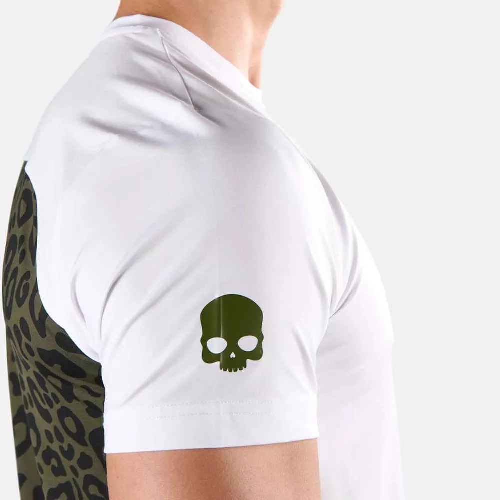T-shirt Hydrogen Tech Panther Blanc / Vert