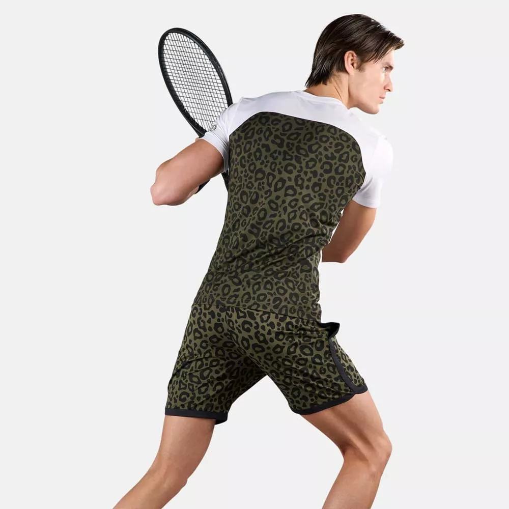 T-shirt Hydrogen Tech Panther Blanc / Vert