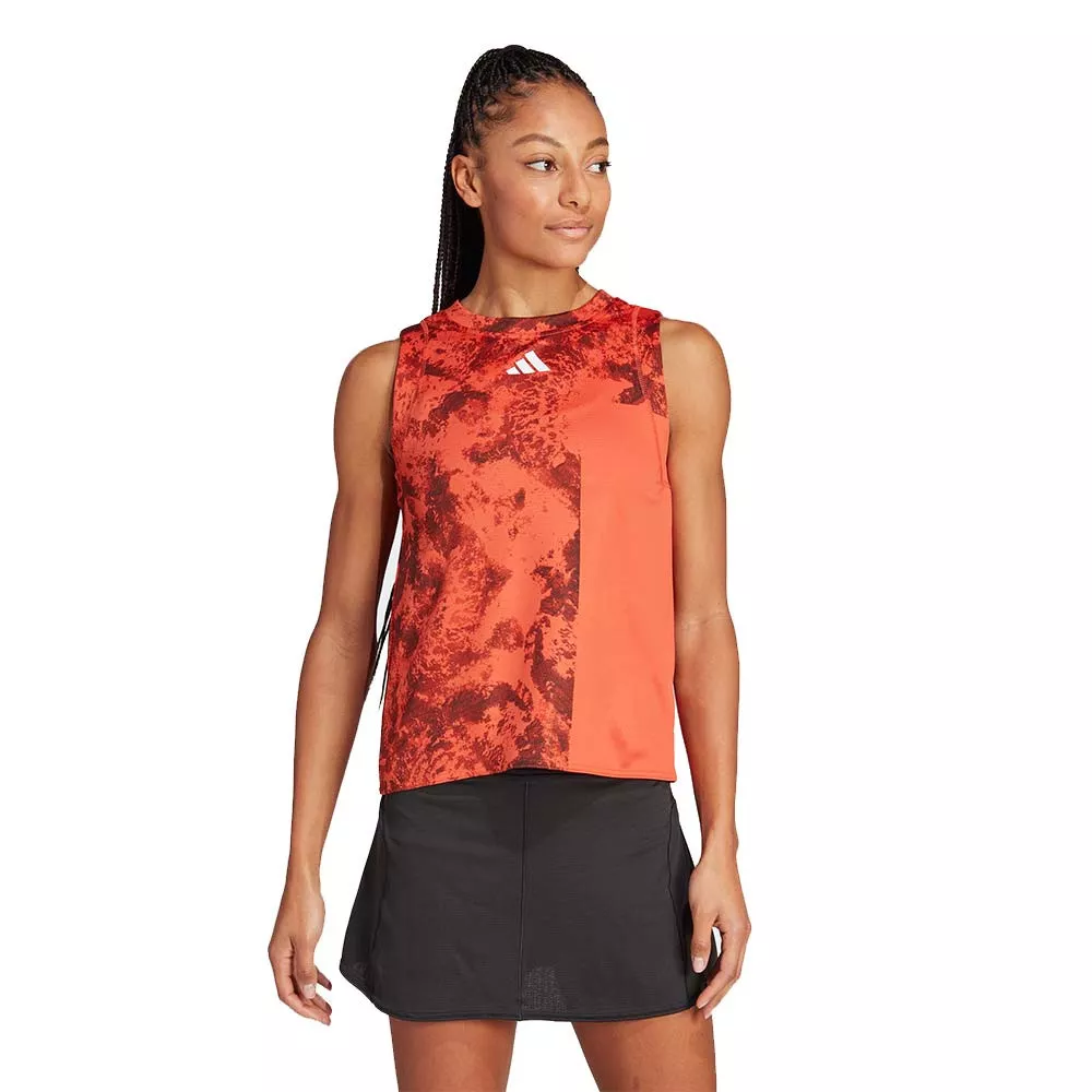 Débardeur Adidas Paris femme Rouge