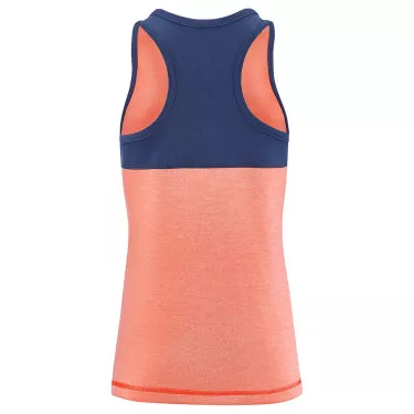 Débardeur Babolat Play Fille Corail / Bleu marine