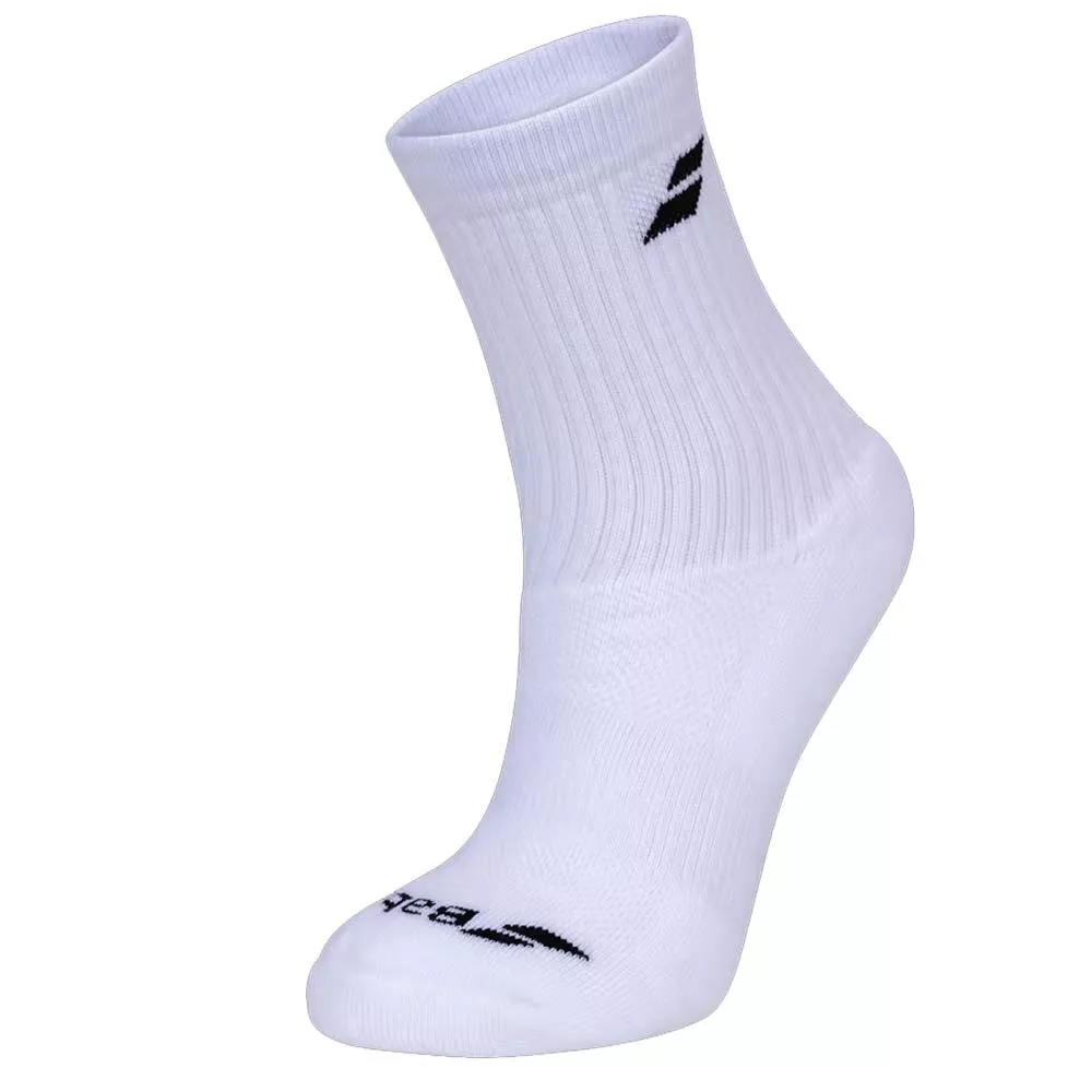 Babolat 3 Pairs Pack Wit sokken