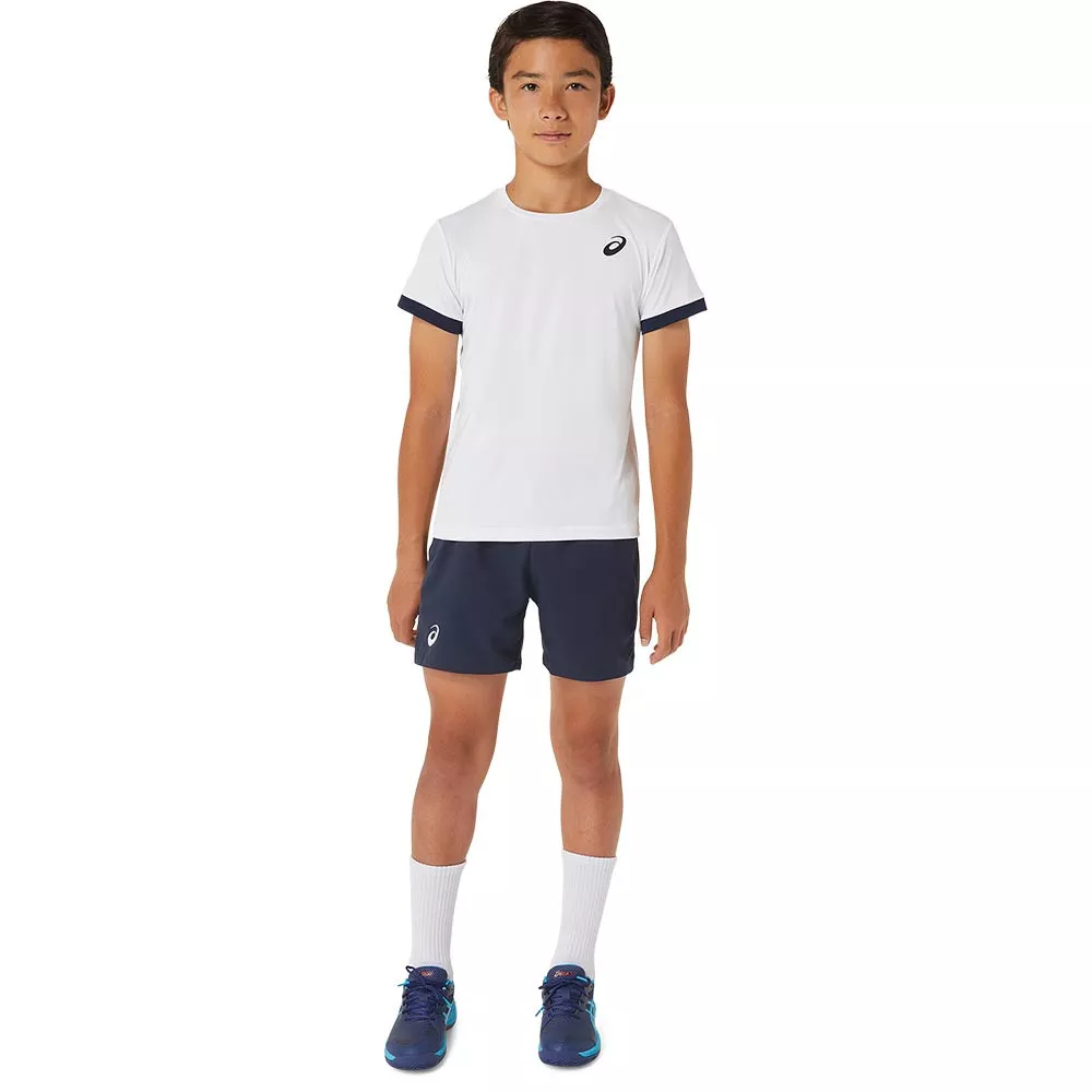 Short Asics Junior Bleu Marine