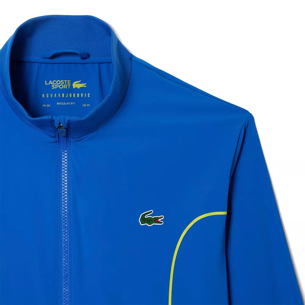 Veste zippée Lacoste Sport New York Novak Djokovic Bleu