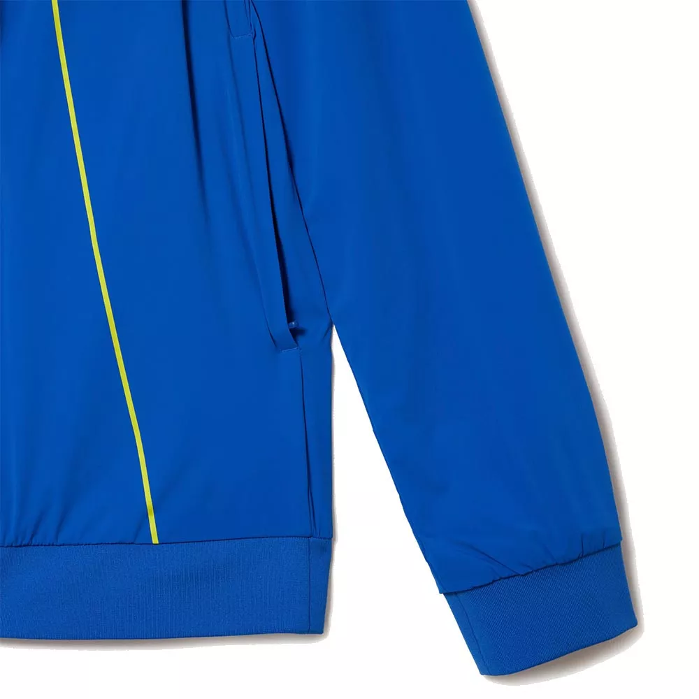Veste zippée Lacoste Sport New York Novak Djokovic Bleu