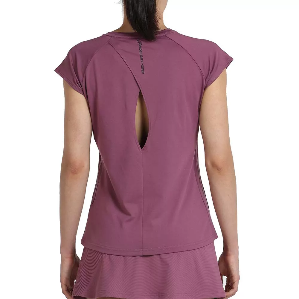 T-Shirt Bullpadel Roete Rose