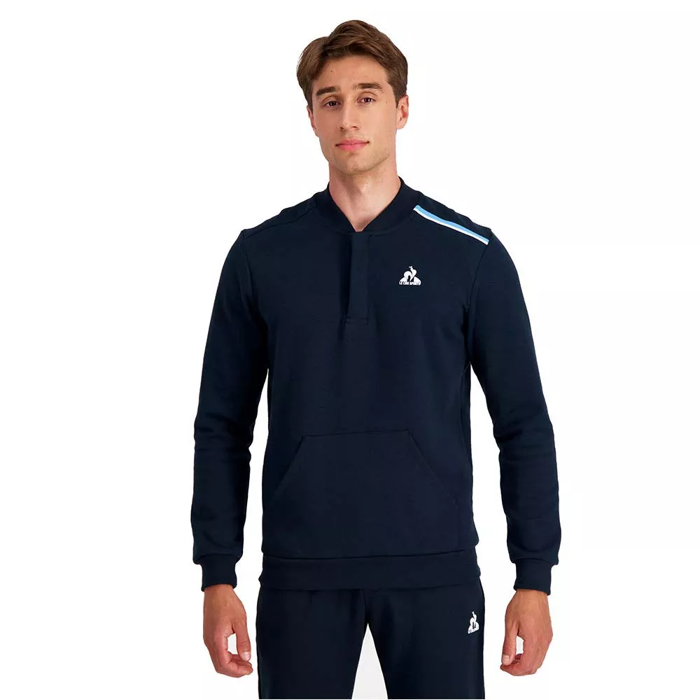 Sweat à capuche Le Coq Sportif Heritage Bleu marine