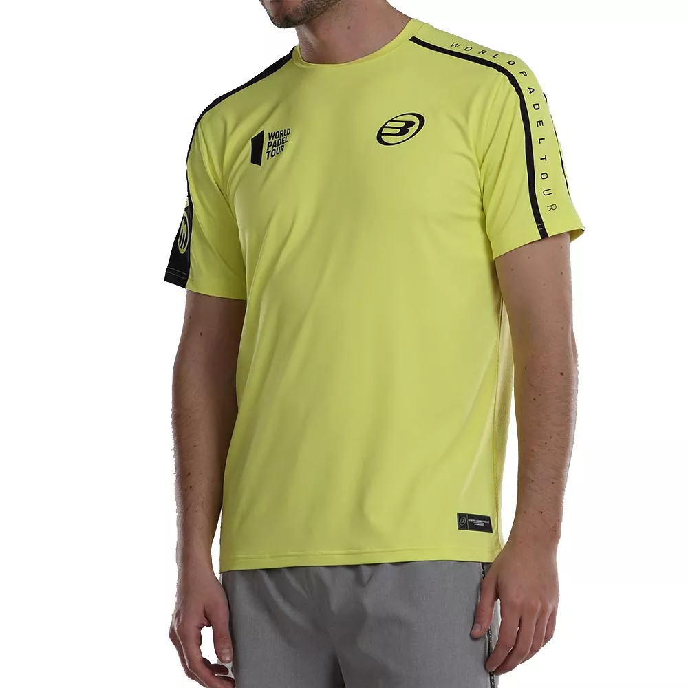 T-shirt Bullpadel Liron Jaune