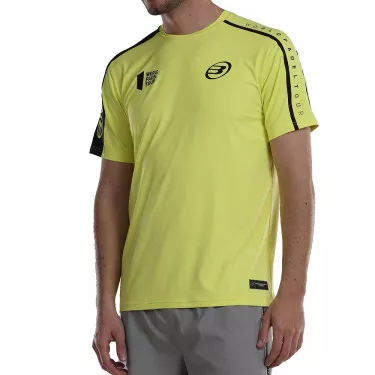 T-shirt Bullpadel Liron Jaune