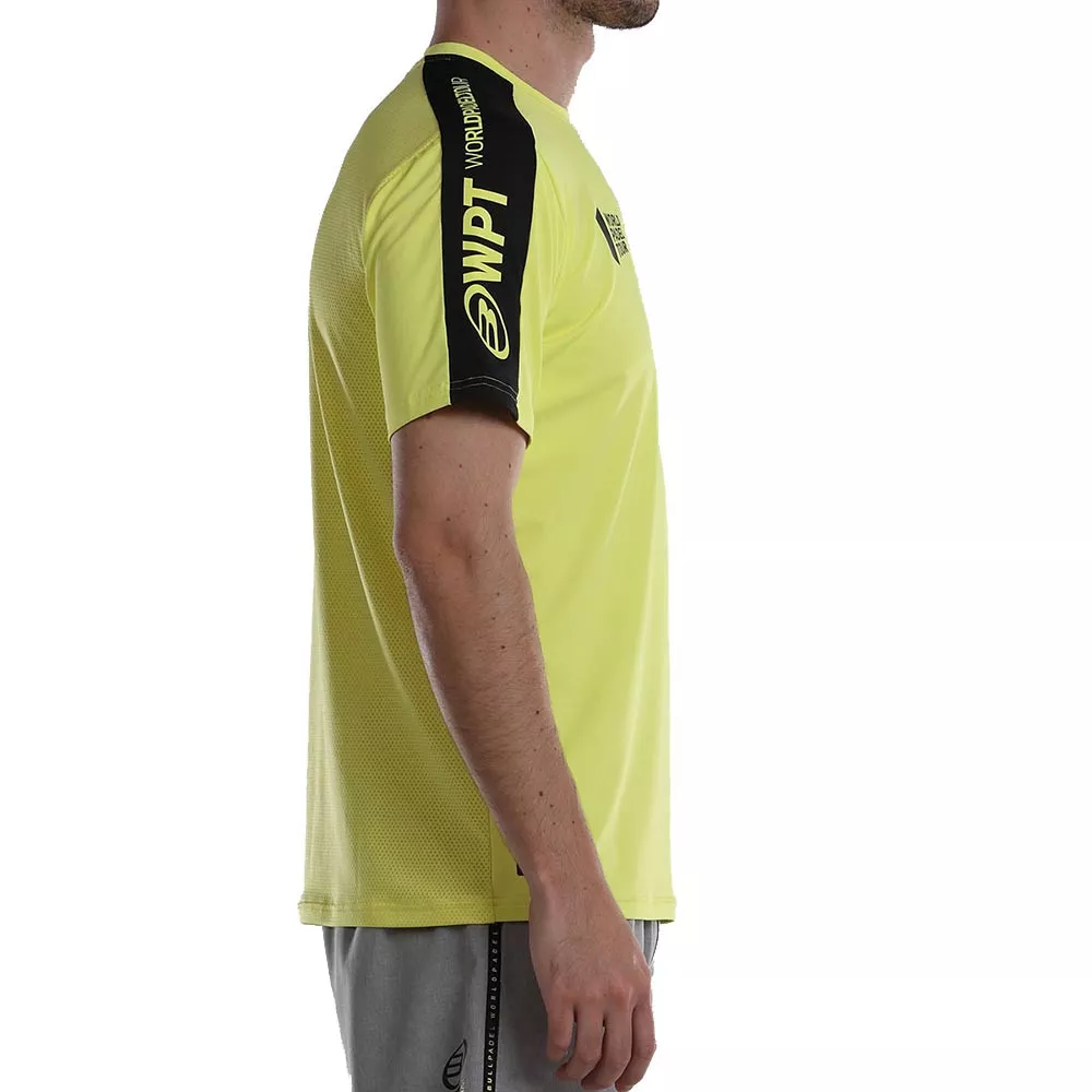 T-shirt Bullpadel Liron Jaune