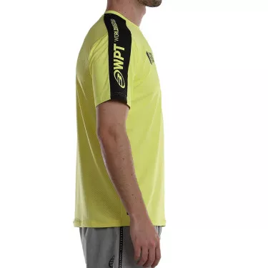 T-shirt Bullpadel Liron Jaune