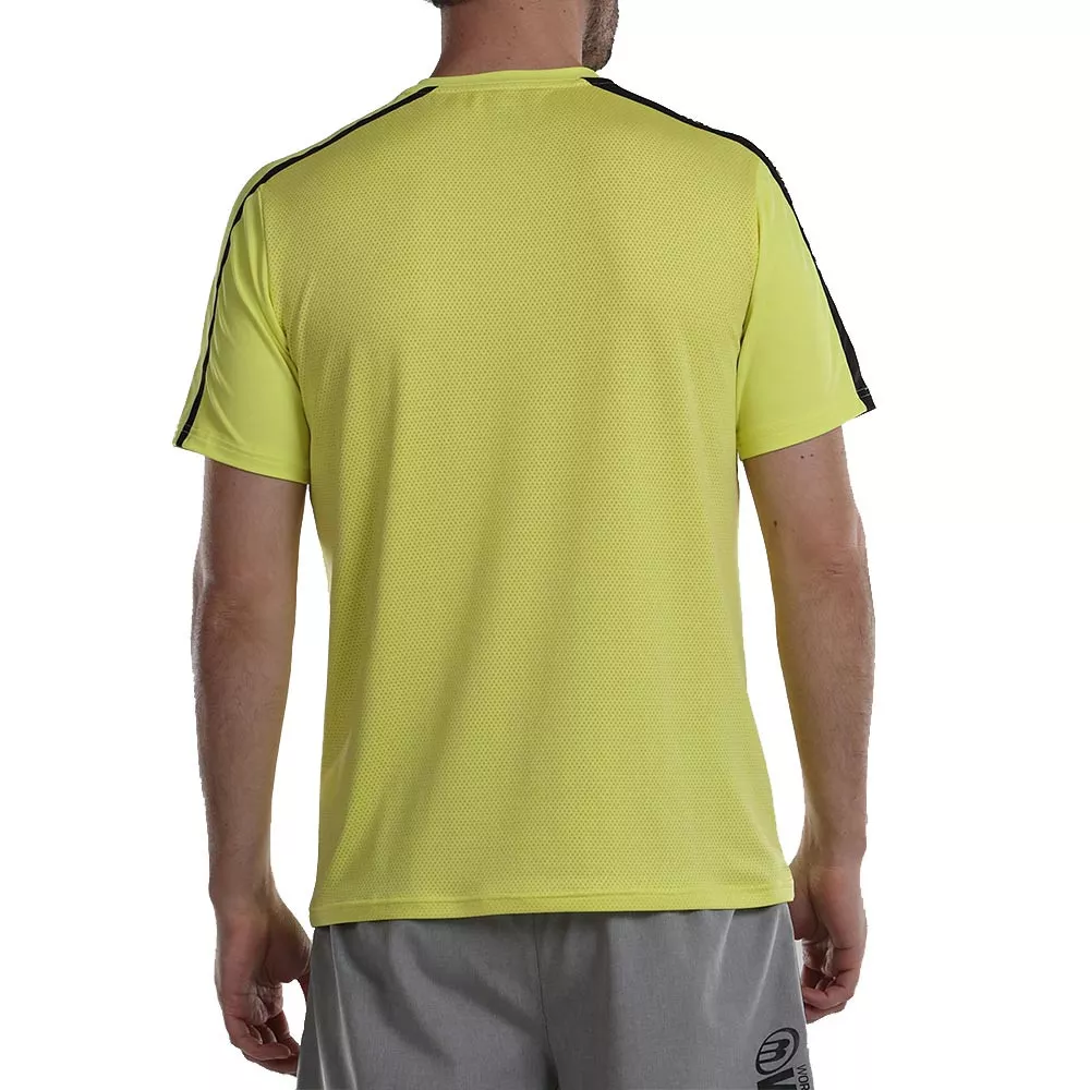 T-shirt Bullpadel Liron Jaune