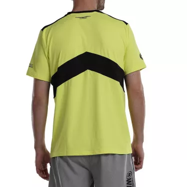 T-shirt Bullpadel Lugre Jaune