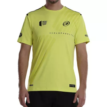 T-shirt Bullpadel Logro Jaune
