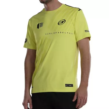 T-shirt Bullpadel Logro Jaune