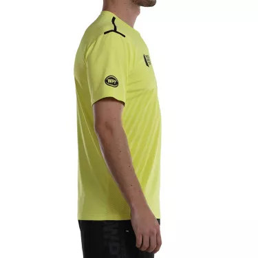 T-shirt Bullpadel Logro Jaune