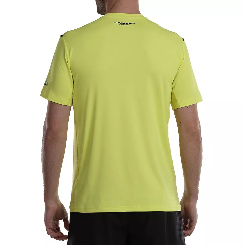 T-shirt Bullpadel Logro Jaune