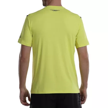 T-shirt Bullpadel Logro Jaune