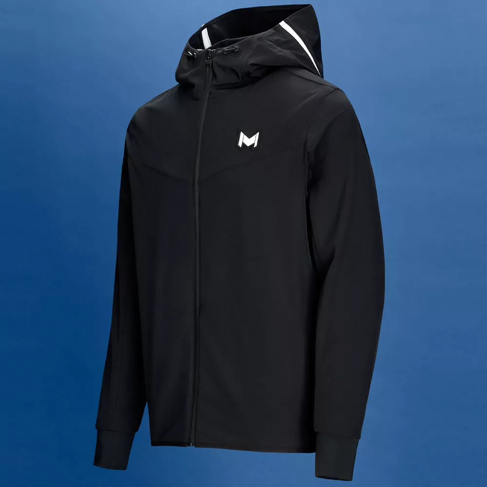 Veste à capuche Mouratoglou Noir
