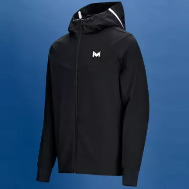 Veste à capuche Mouratoglou Noir