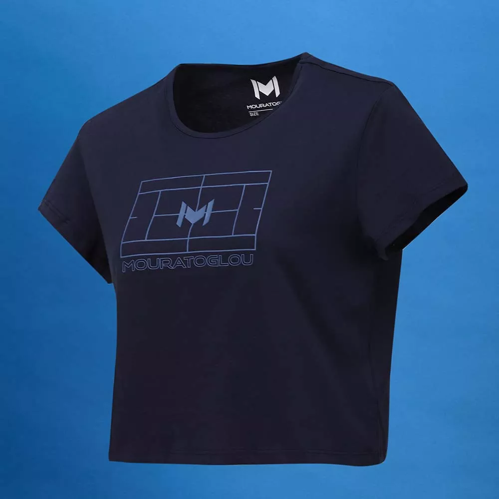 Mouratoglou Training T-shirt Marineblauw