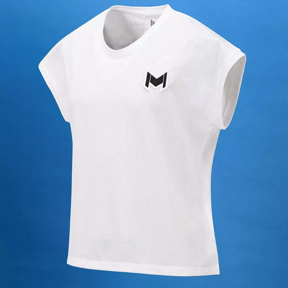 Mouratoglou Wedstrijd Meisje T-shirt Wit