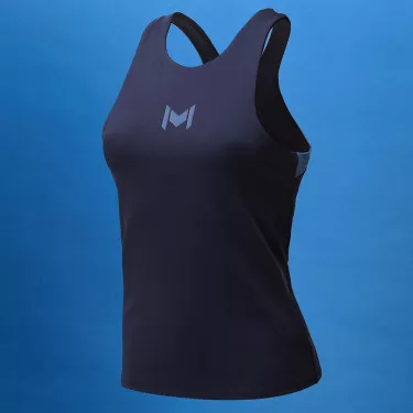 Débardeur Mouratoglou Match Bleu marine