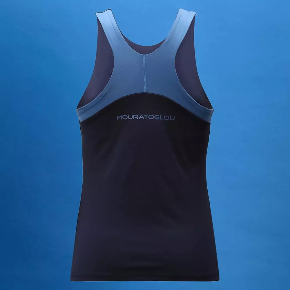 Débardeur Mouratoglou Match Bleu marine