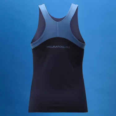 Débardeur Mouratoglou Match Bleu marine