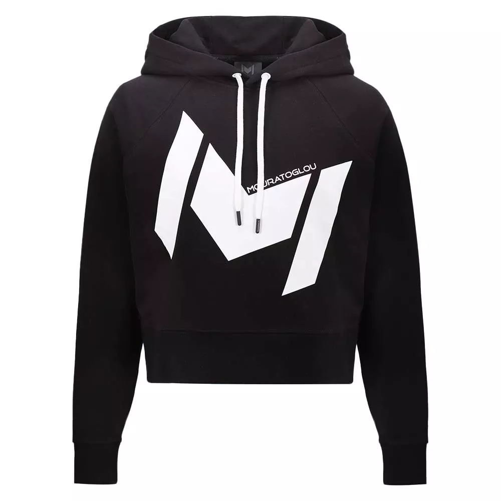 Sweat à capuche Mouratoglou Femme Noir