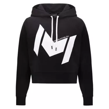 Sweat à capuche Mouratoglou Femme Noir