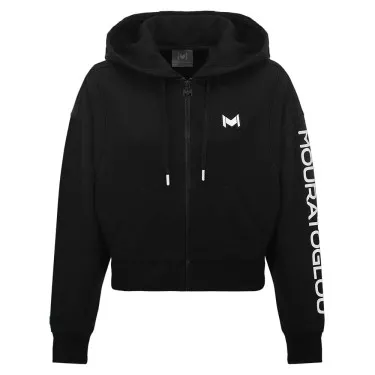 Veste à capuche Mouratoglou Femme Noir