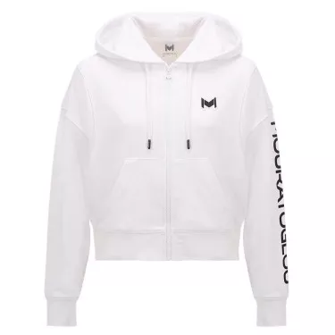 Veste à capuche Mouratoglou Femme Blanc
