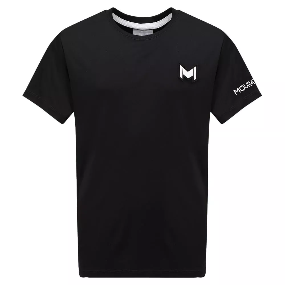 Mouratoglou Match Jongens T-shirt Zwart