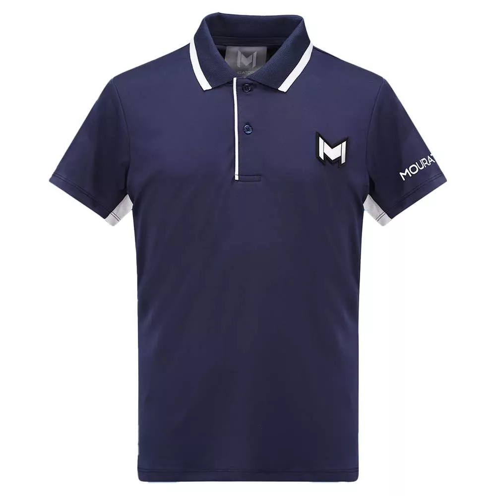 Polo Mouratoglou Match Garçon Bleu marine
