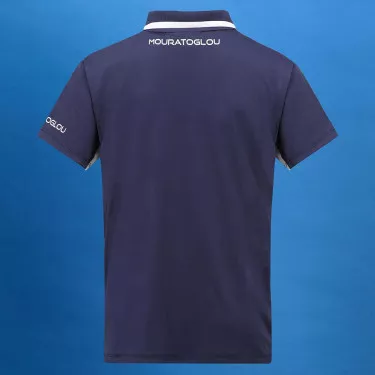Polo Mouratoglou Match Garçon Bleu marine