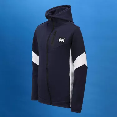 Veste à capuche Mouratoglou Garçon Bleu marine