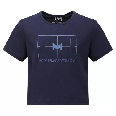 Mouratoglou Training Dames T-shirt Marineblauw