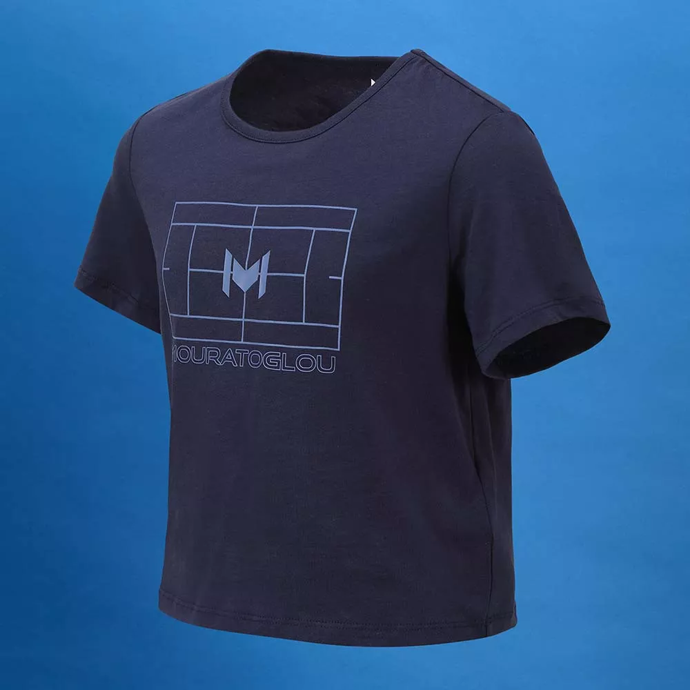 Mouratoglou Training Dames T-shirt Marineblauw