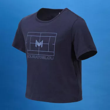 Mouratoglou Training Dames T-shirt Marineblauw
