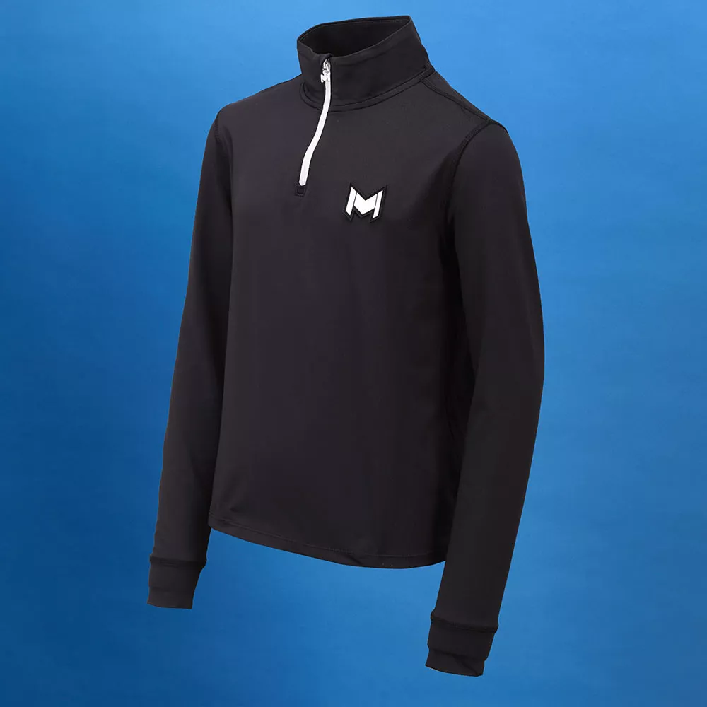T-shirt met lange mouwen Mouratoglou Dames Zwart