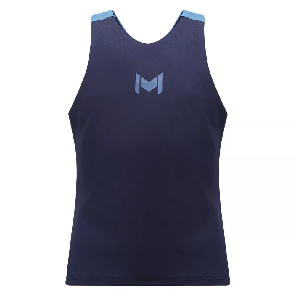 Débardeur Mouratoglou Match Fille Bleu marine