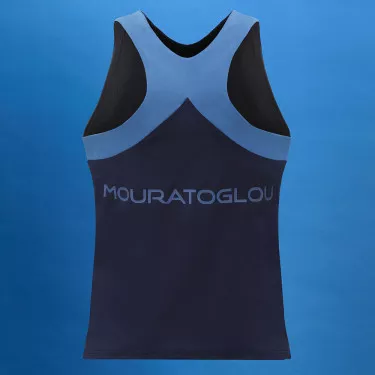 Débardeur Mouratoglou Match Fille Bleu marine