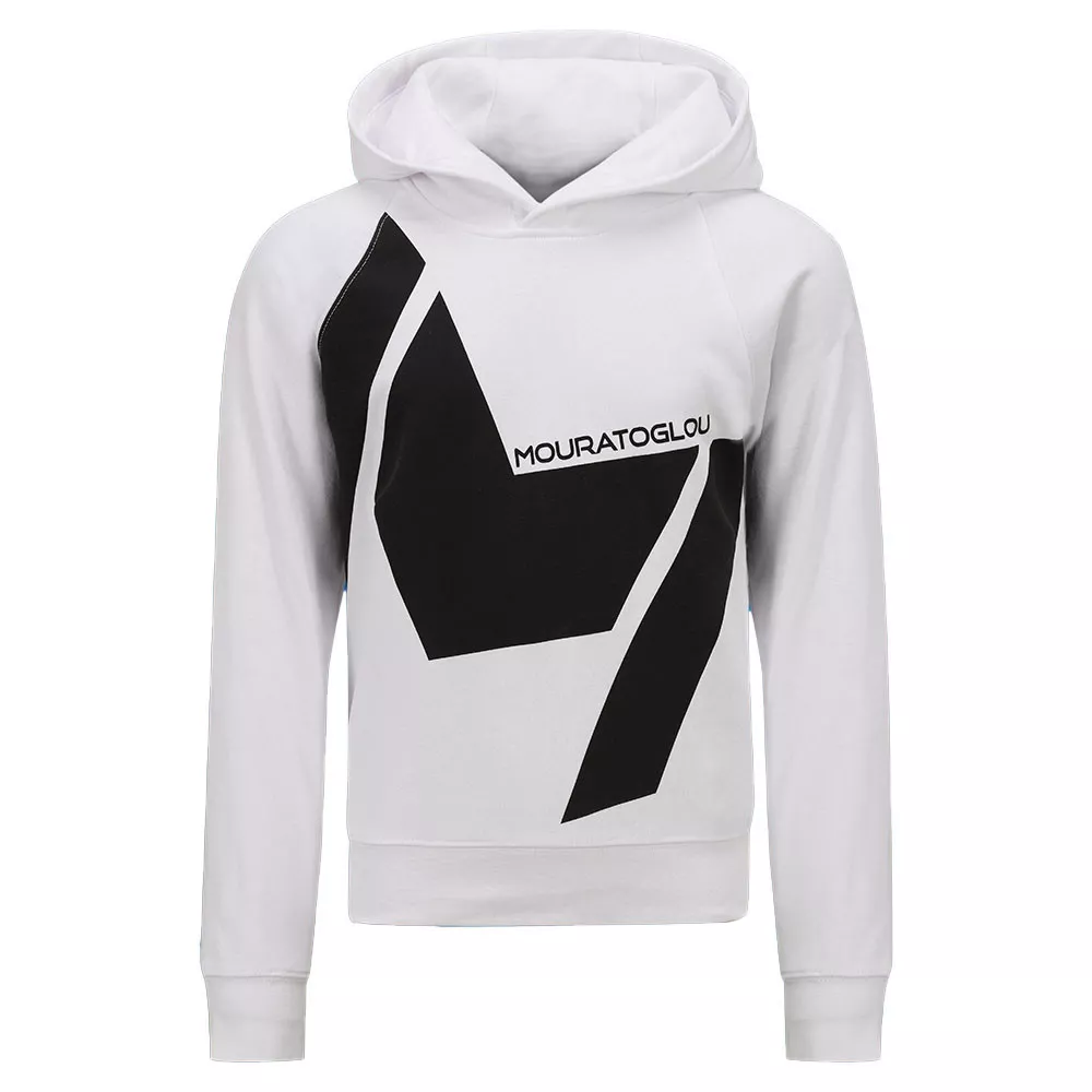 Sweat à capuche Mouratoglou Fille Blanc