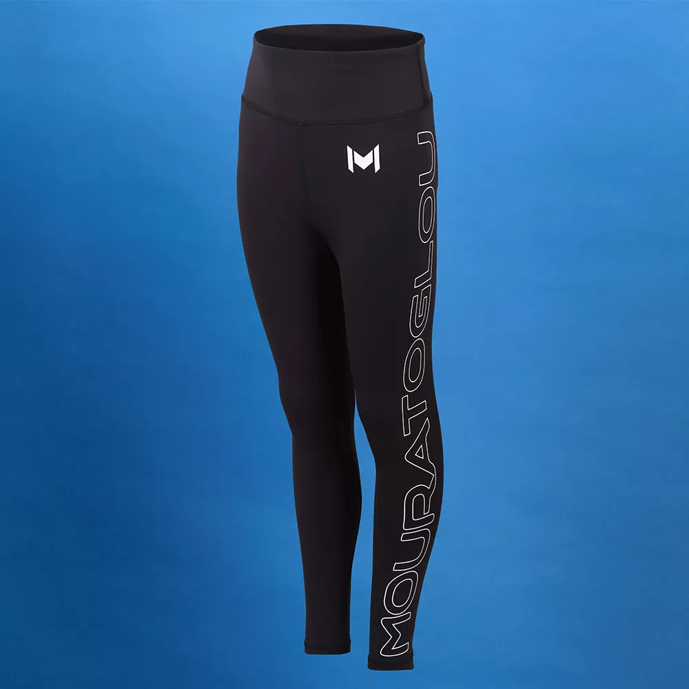 Leggings Mouratoglou Fille Noir